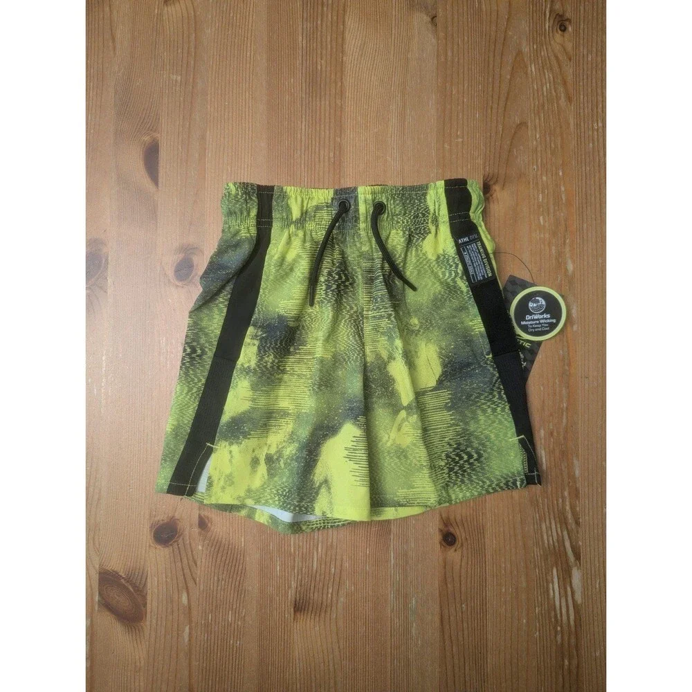 Athletic Works Boys Print Shorts Size XS